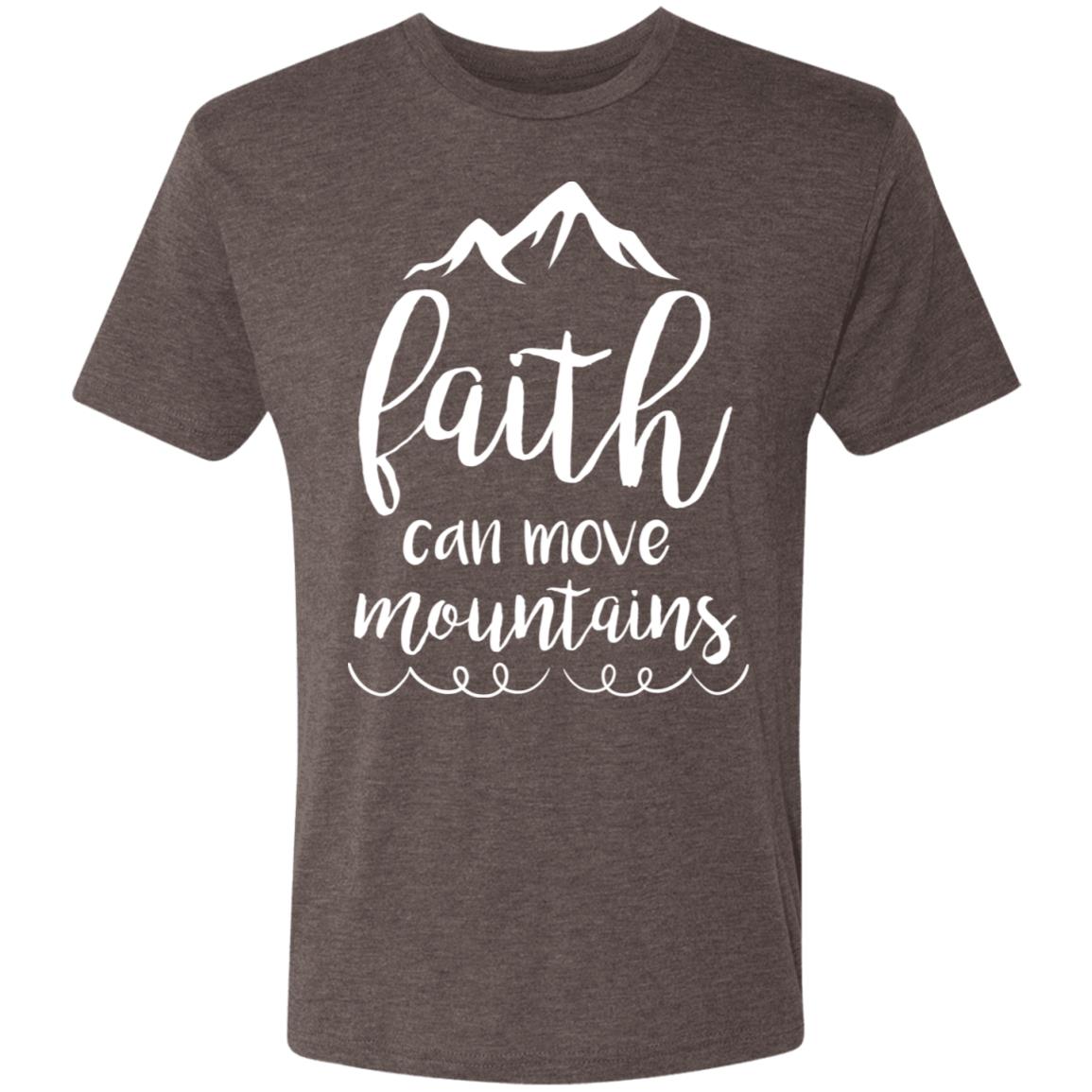 Faith Can Move Mountains Triblend Tee