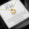 Center of My Heart - Love You Today & Everyday - Pendant Necklace