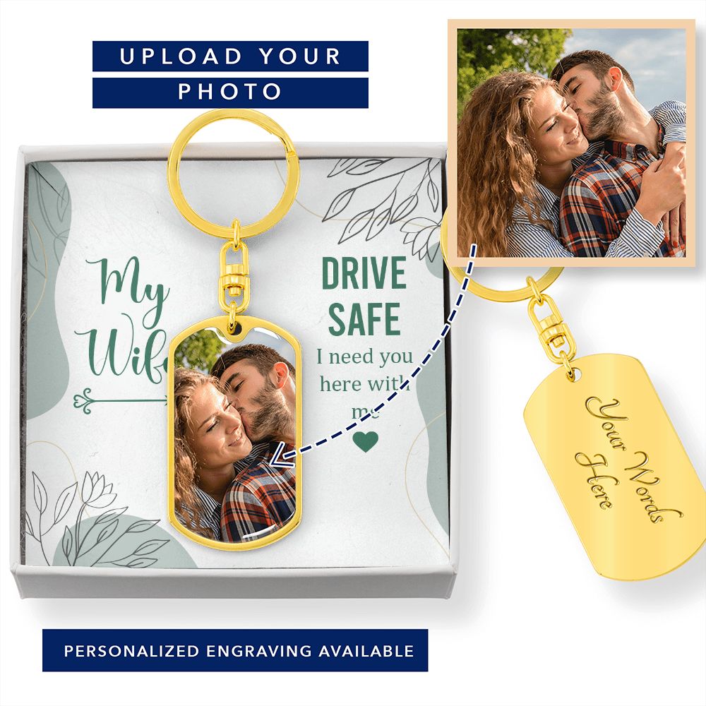 Need You Here With Me - Wife - Swivel Keychain